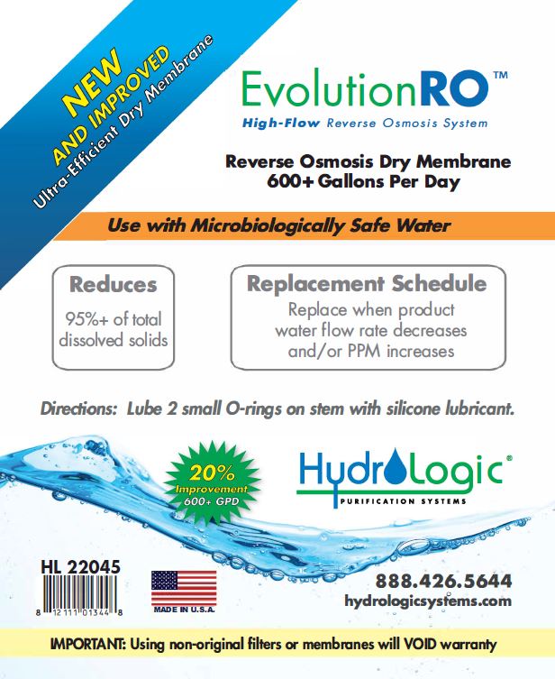 Evolution Ro System Evolution-RO™ Dry Membrane