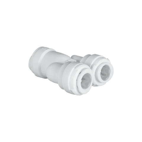 2-Way Splitter—⅜" QC x ⅜" QC x ⅜" QC