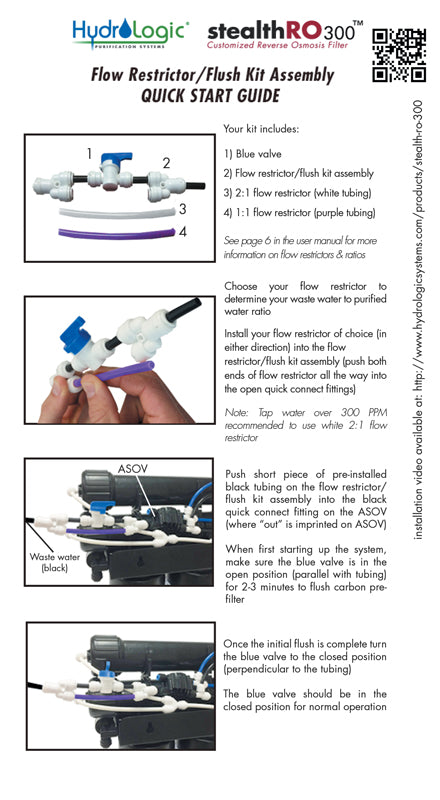 Hydro-logic Stealth 300 Flush Valve/Flow Restrictor - Image 4
