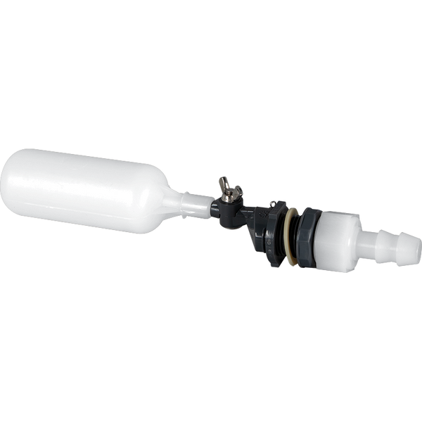 Float Valve—½" Barb Adjustable Water Level