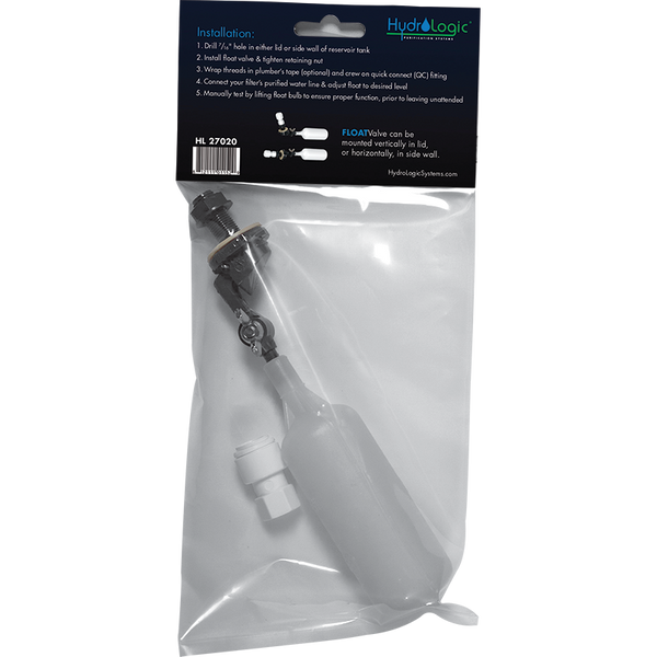 Float Valve: ⅜" Packaging Back