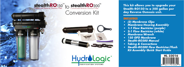 Upgrade Kit to Convert Stealth-RO150™ into Stealth-RO300™